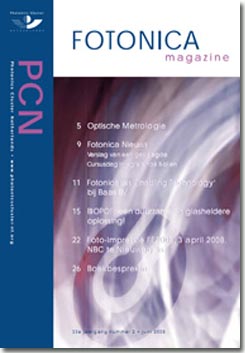 Fotonica Magazine juni 2008 - BIOPOF - biobased polymere optische vezel: een glasheldere duurzame oplossing! - mr. Roel L. Croes