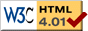 Valid HTML 4.01 Frameset